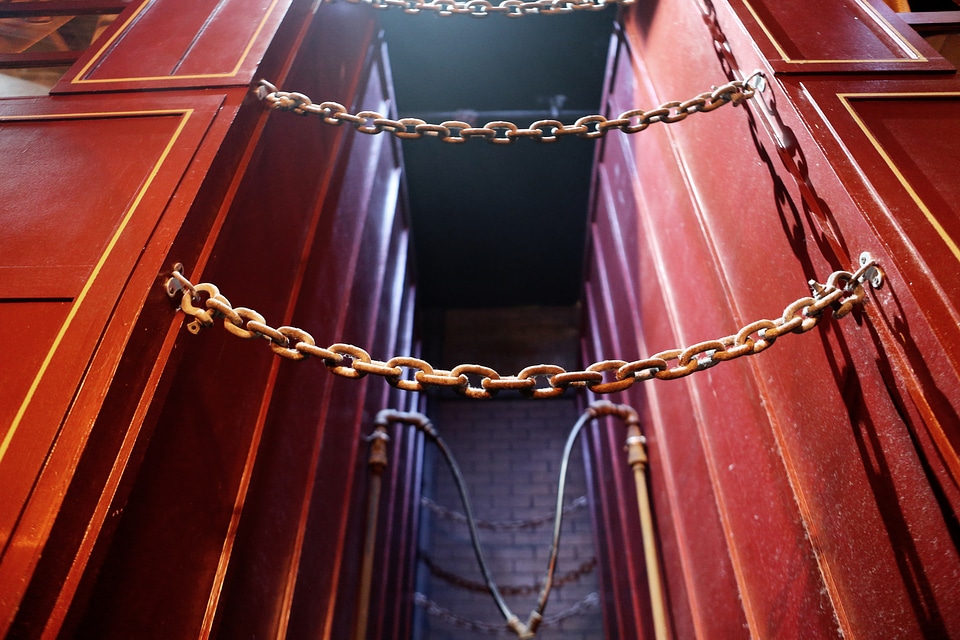 Security metal lock