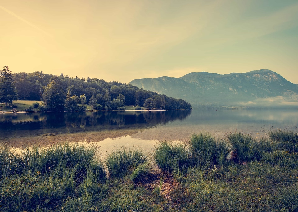 Beautiful Photo countryside dawn