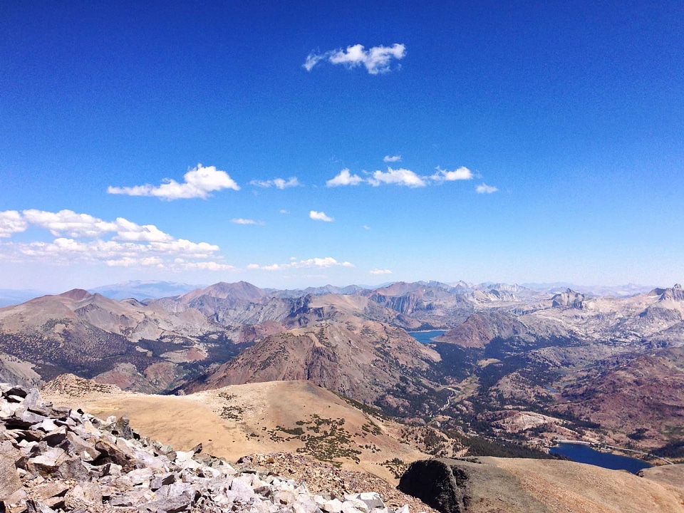 Blue Sky canyon cloud