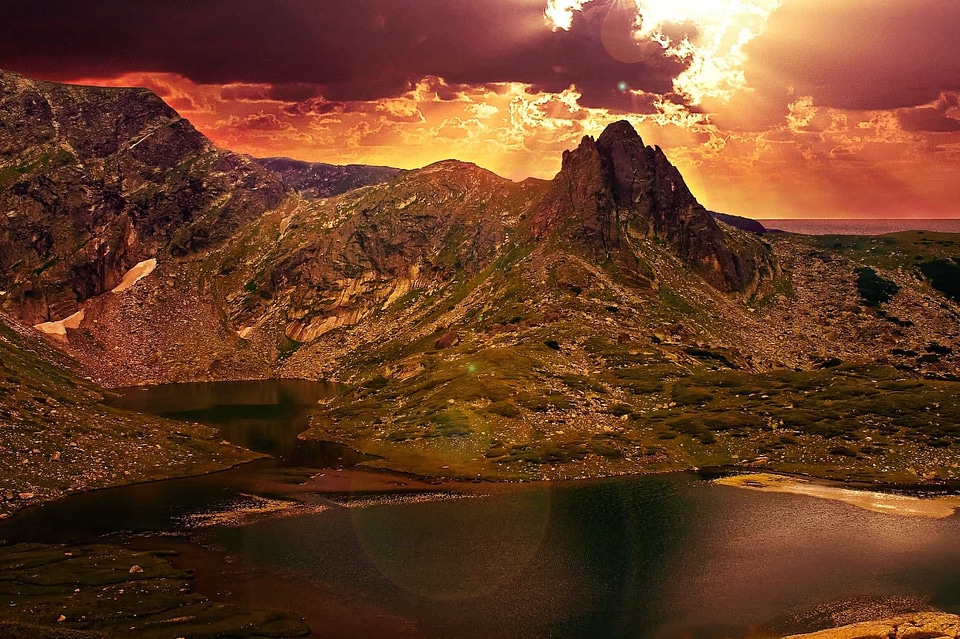 Canyon dawn dusk