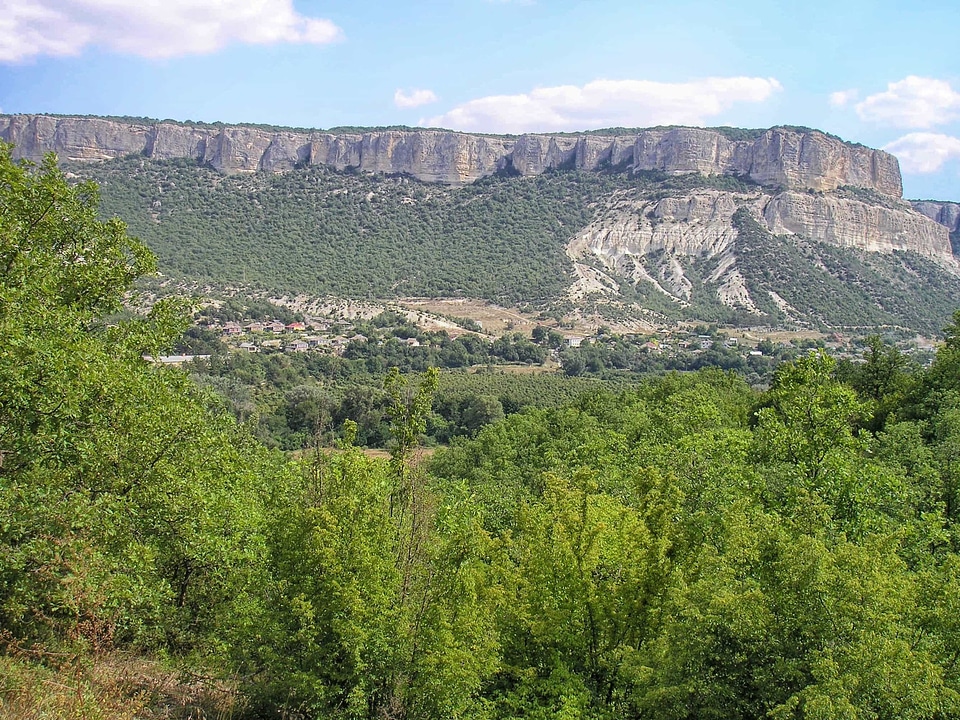 Canyon landscape mountain