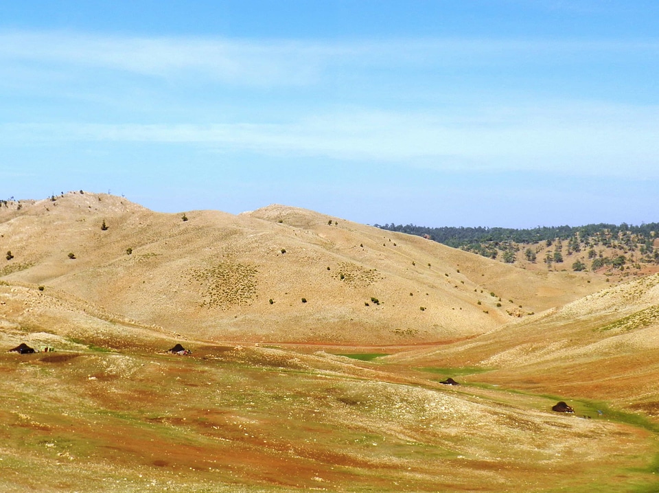 Hill landscape mountain
