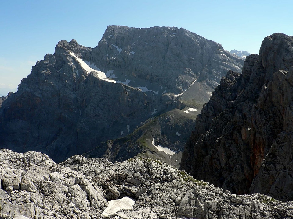 Cliff climb geology
