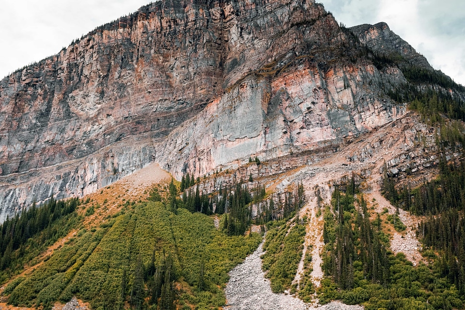 Canyon cliff fortress photo