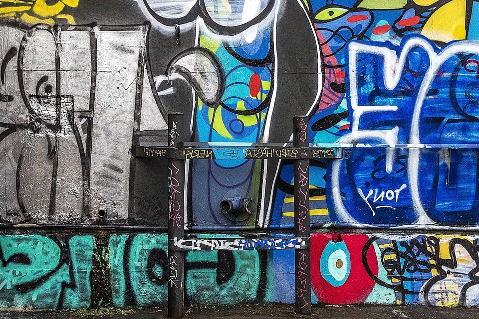 Abandoned abstract airbrush