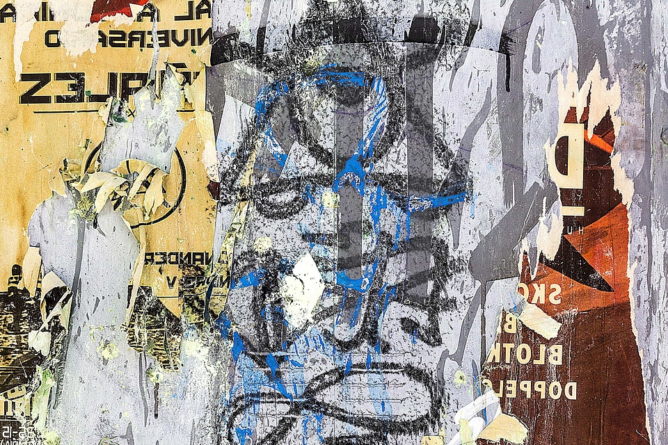 Abstract airbrush ancient