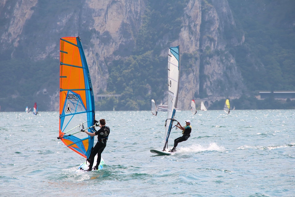 Adventure athlete beautiful photo
