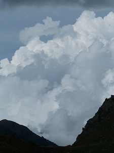 Cloud tower thundercloud white