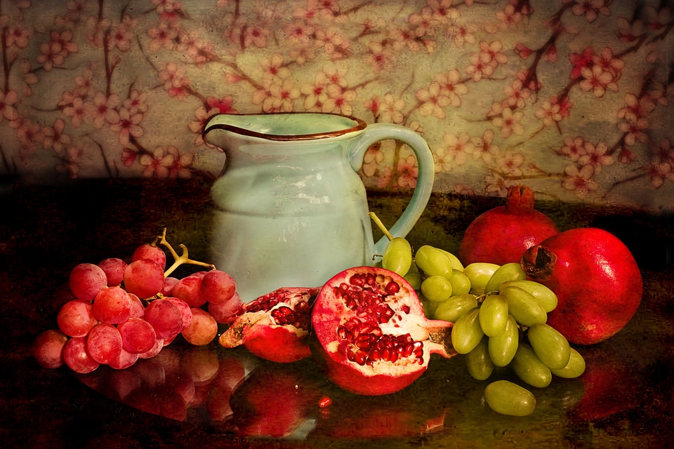 Painting fruit fruits