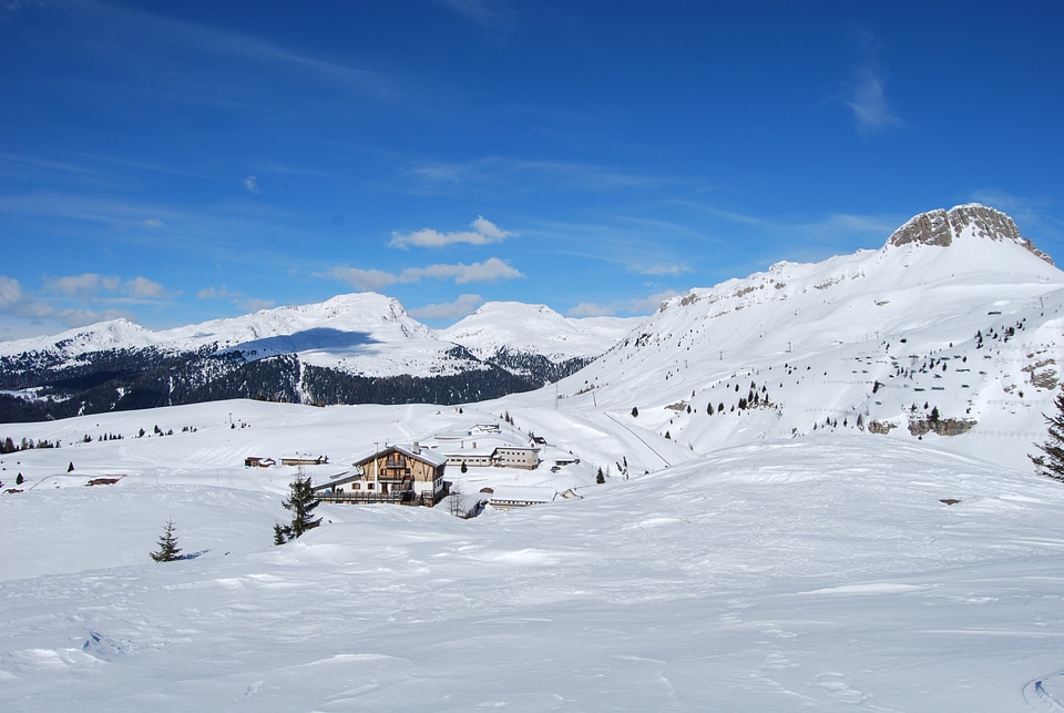 Dolomites landscape italy