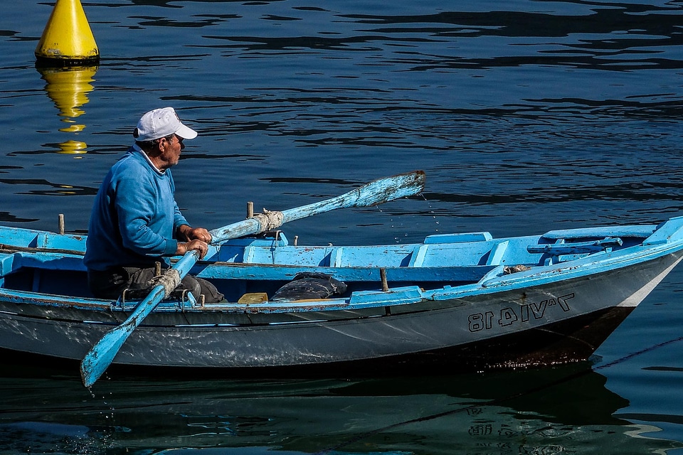 Beautiful Photo boat oar