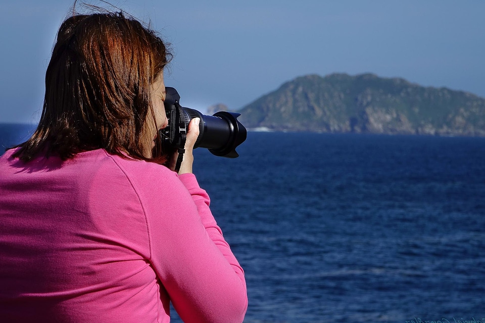 Beach beautiful camera