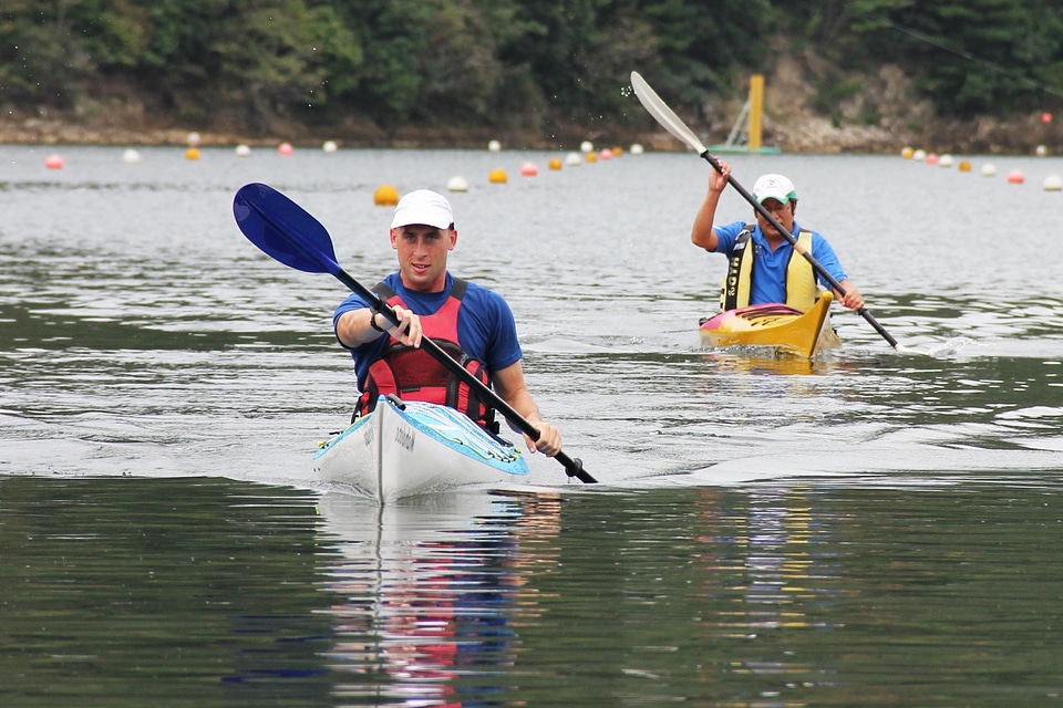 Athlete boat canoe photo