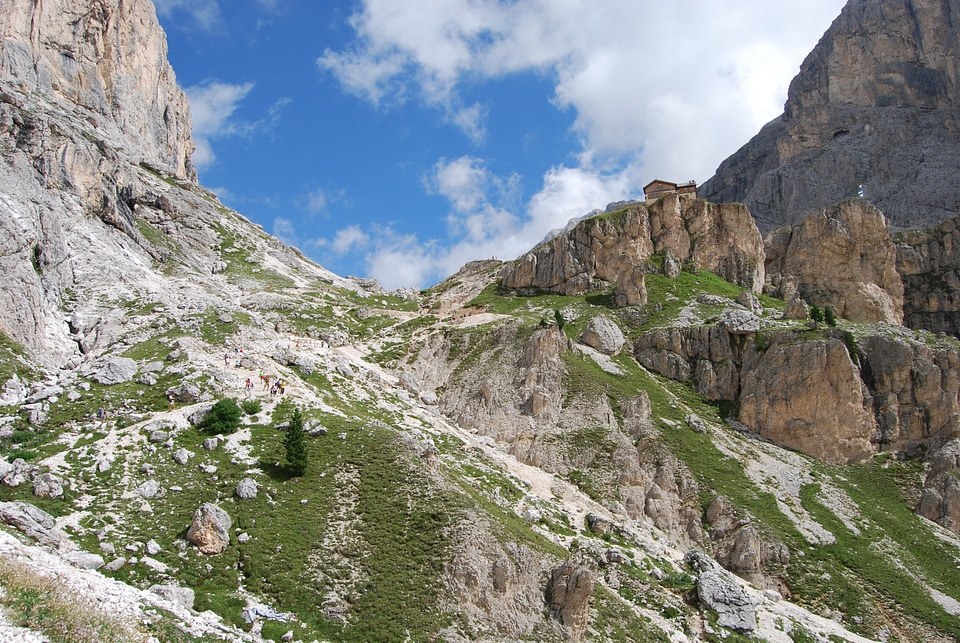 Italy hiking trekking