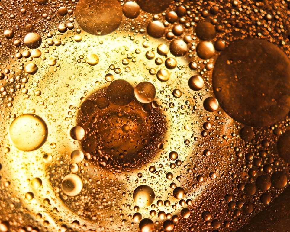 Bubble chocolate dew