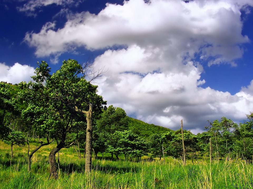 Cloud countryside environment photo