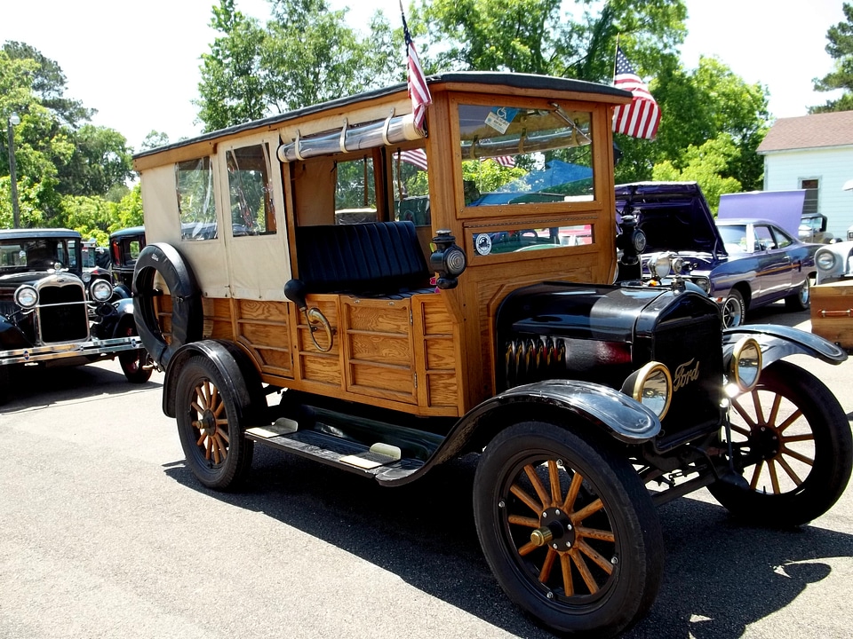 Vintage woody transportation