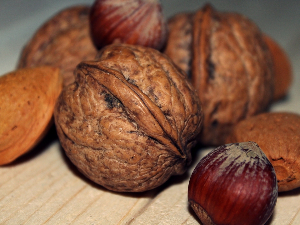 Nuts food delicious