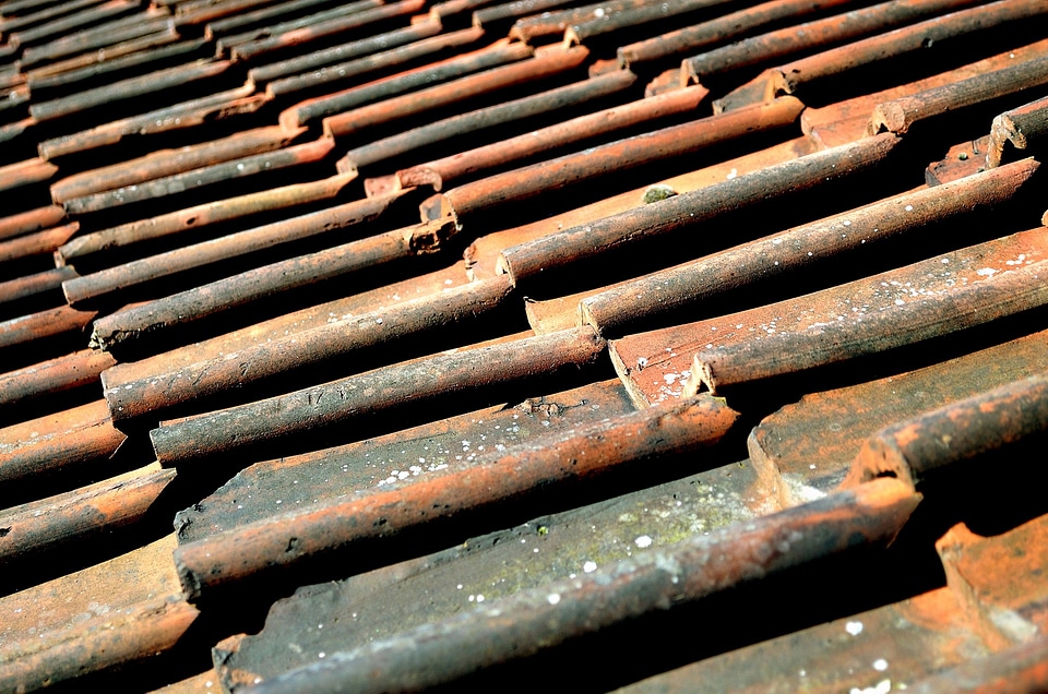 Roof architecture background