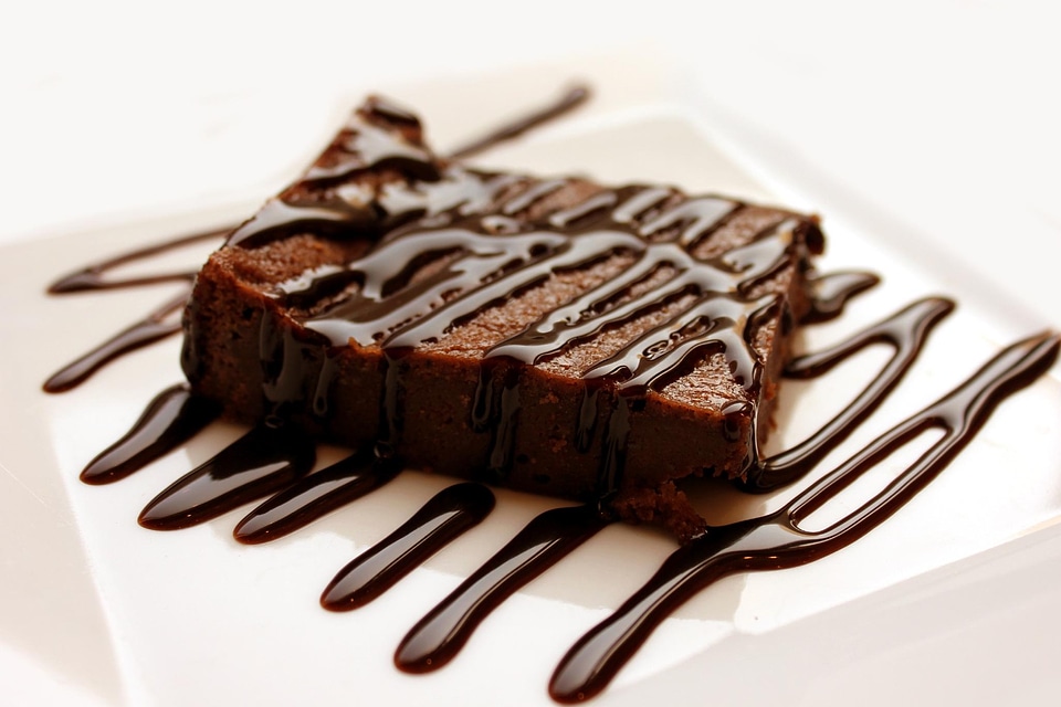 Beautiful Photo brown cake