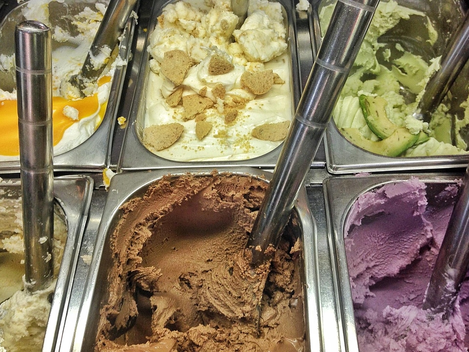 Calorie delicious dessert