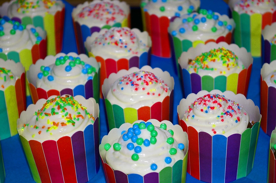 Birthday cake calorie