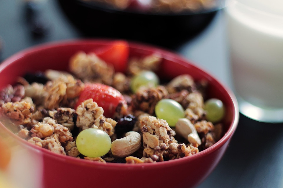 Bowl breakfast calorie