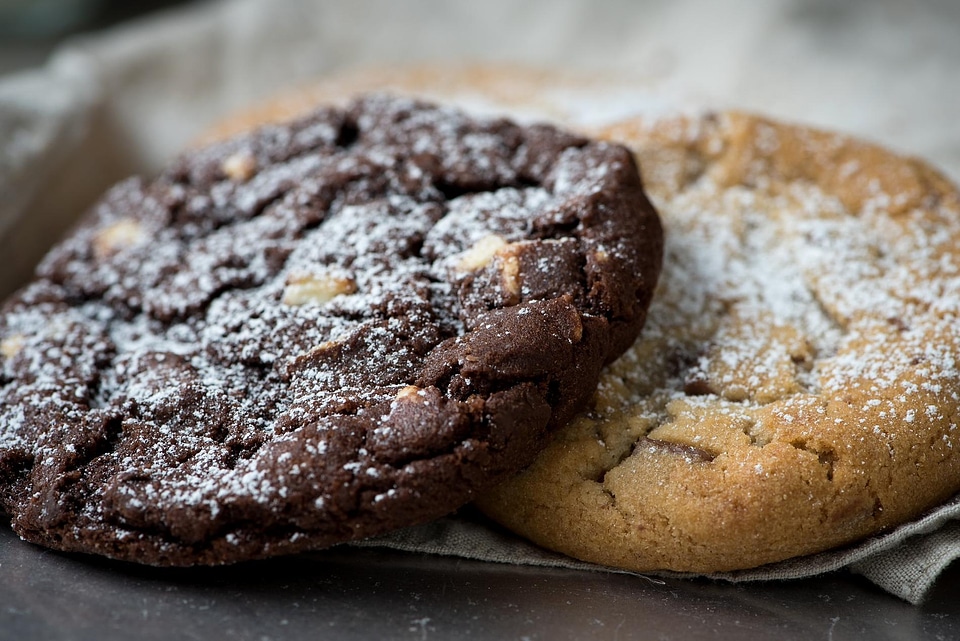 Breakfast brown cake