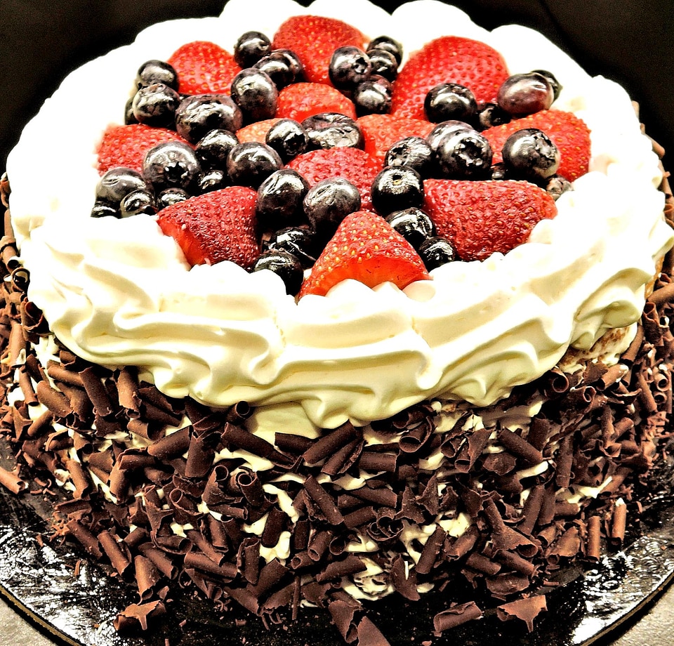 Berries berry biscuit