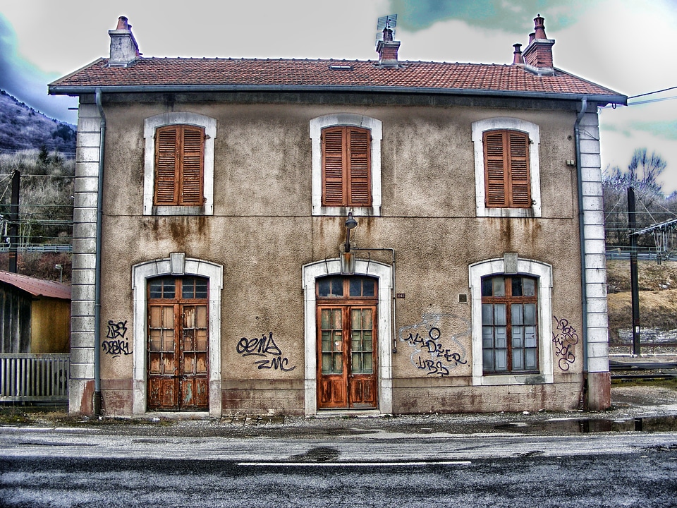 Building structure graffiti