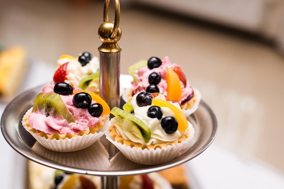 Beautiful Photo berry biscuit