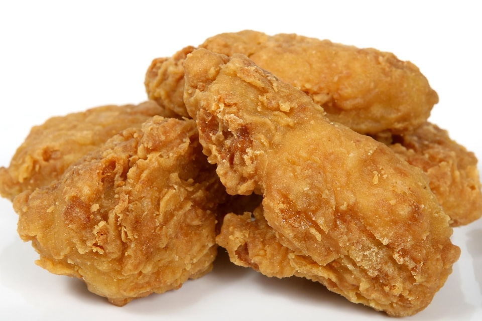 Bread breakfast chicken