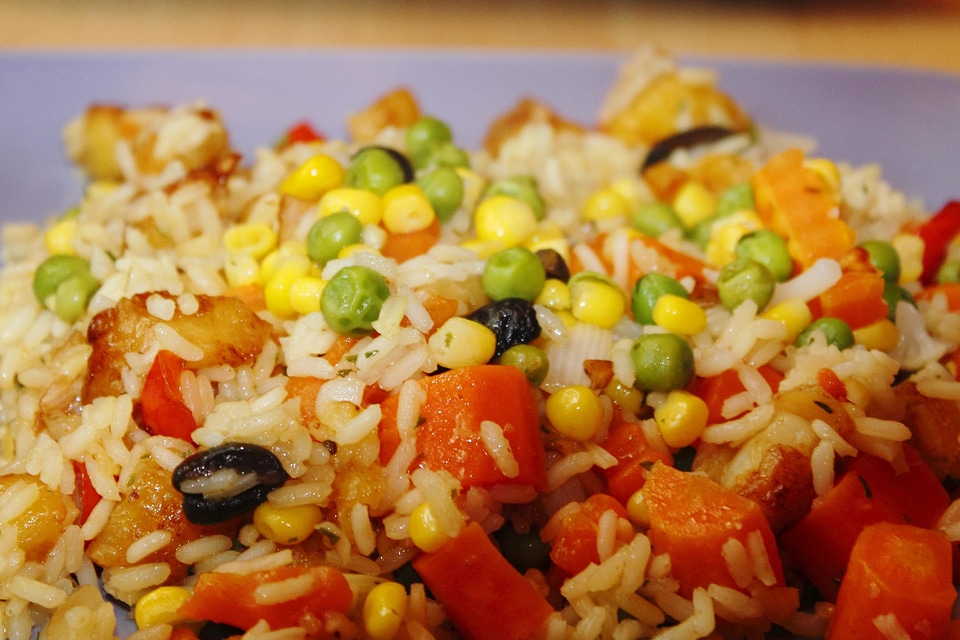 Chickpea corn delicious