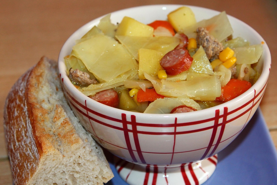 Biscuit bowl bread