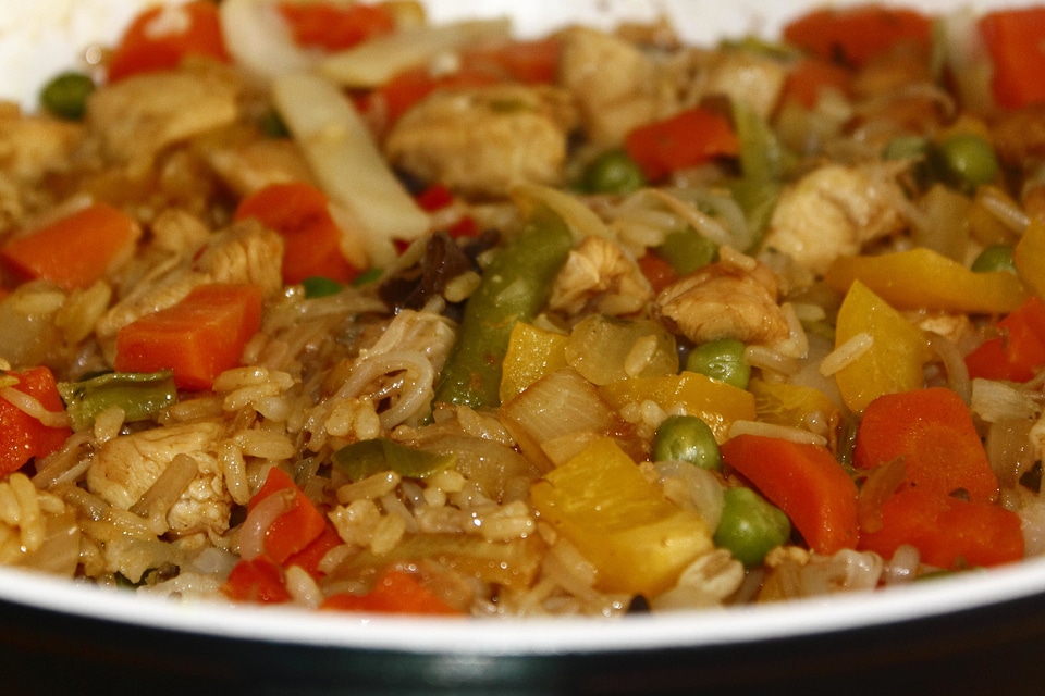 Bowl chicken chickpea