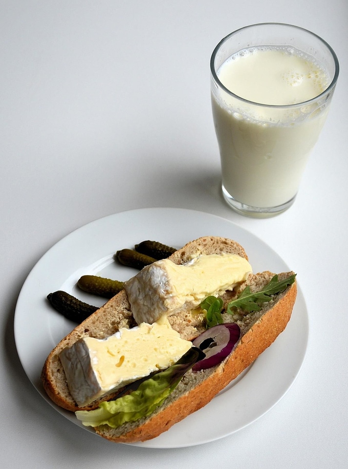 Bread breakfast cheese