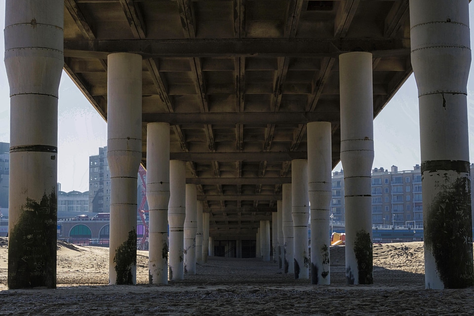 Architecture bedrock bridge photo