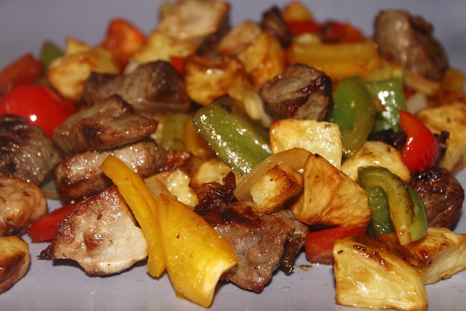 Pafannengericht tasty food