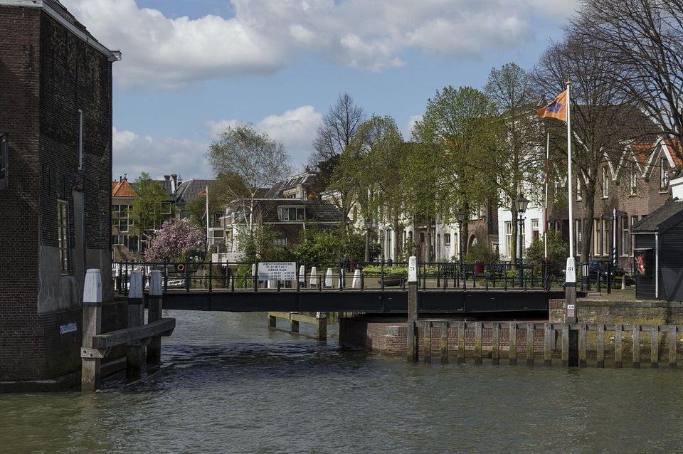 Architecture bridge canal