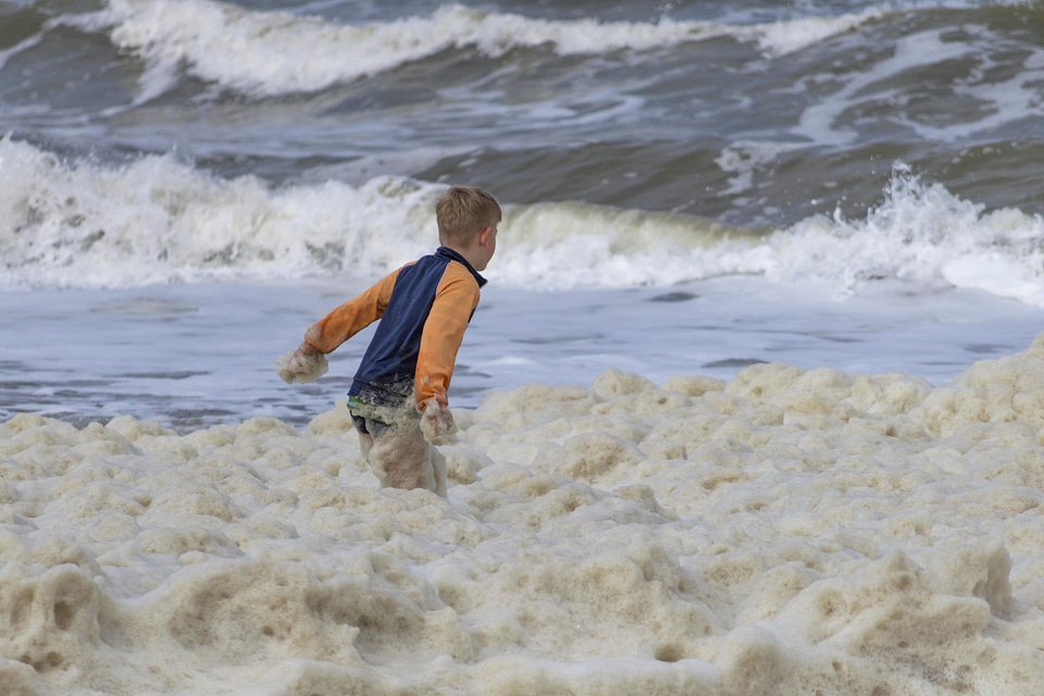 Beach child childhood
