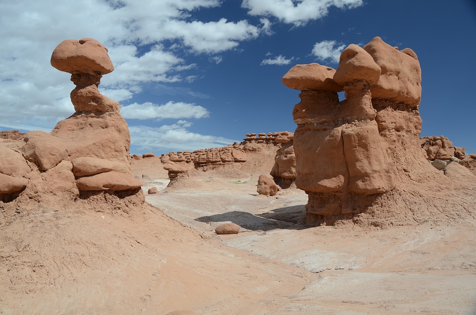 Scenery desert rocks photo