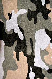 Textile material uniform photo