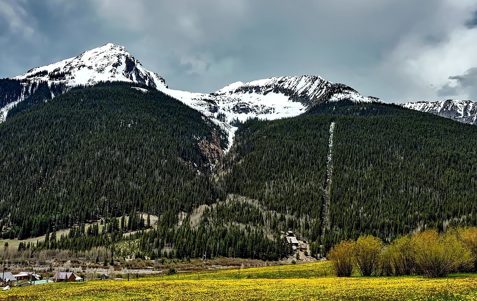 Daylight hill landscape