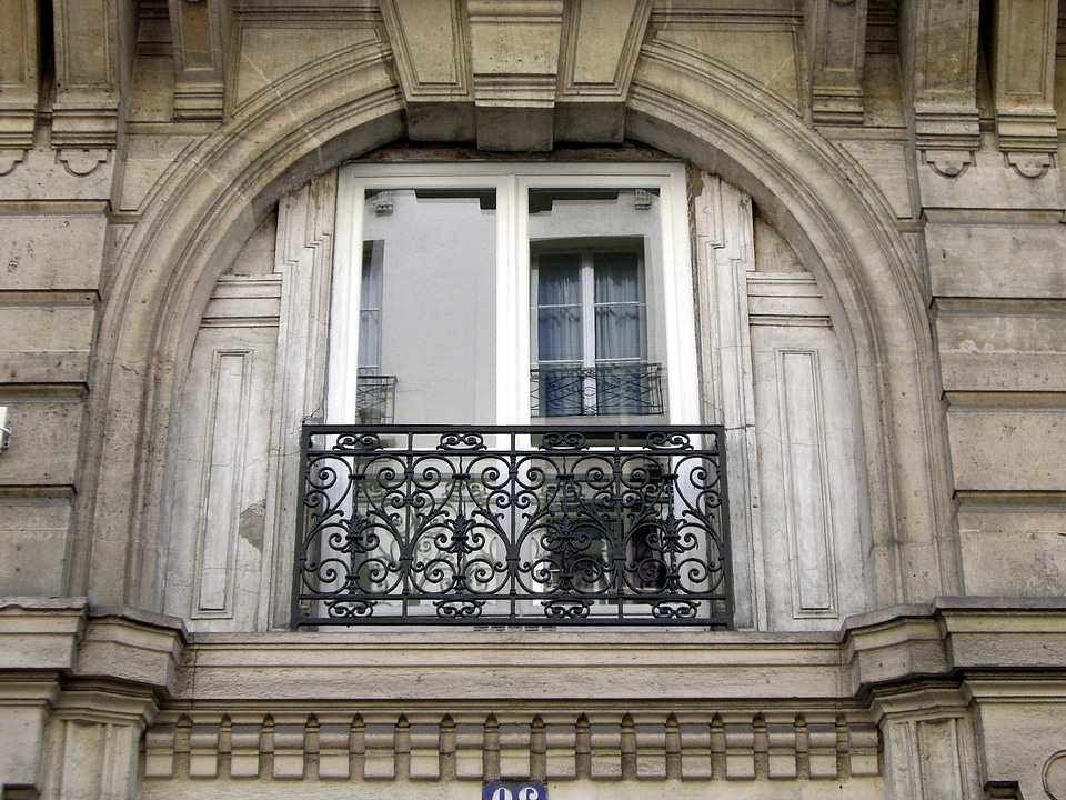 Architecture city facade