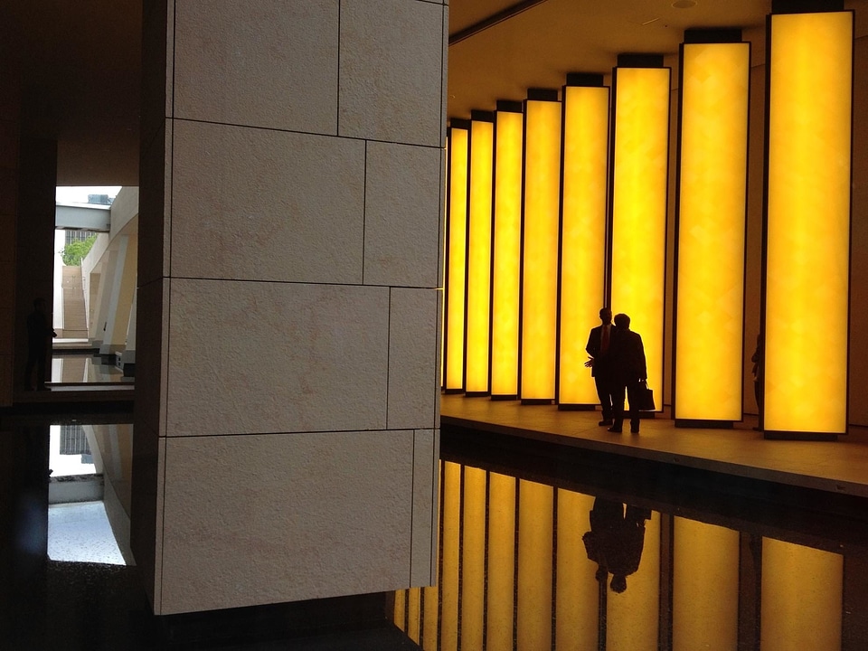 Architecture city indoors