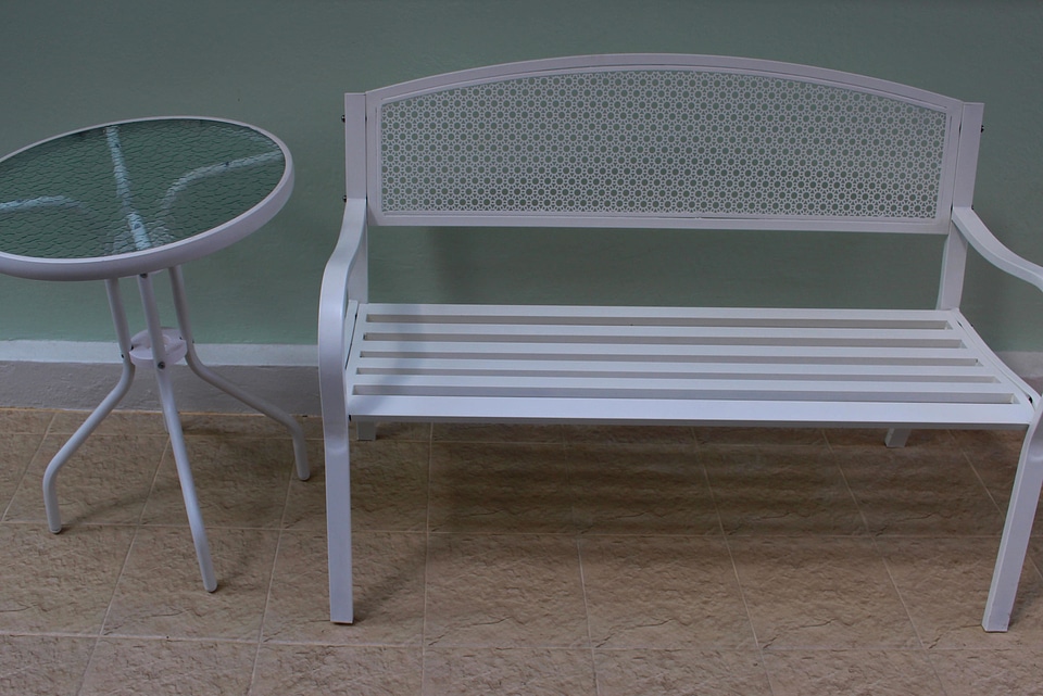 Architecture bench chair