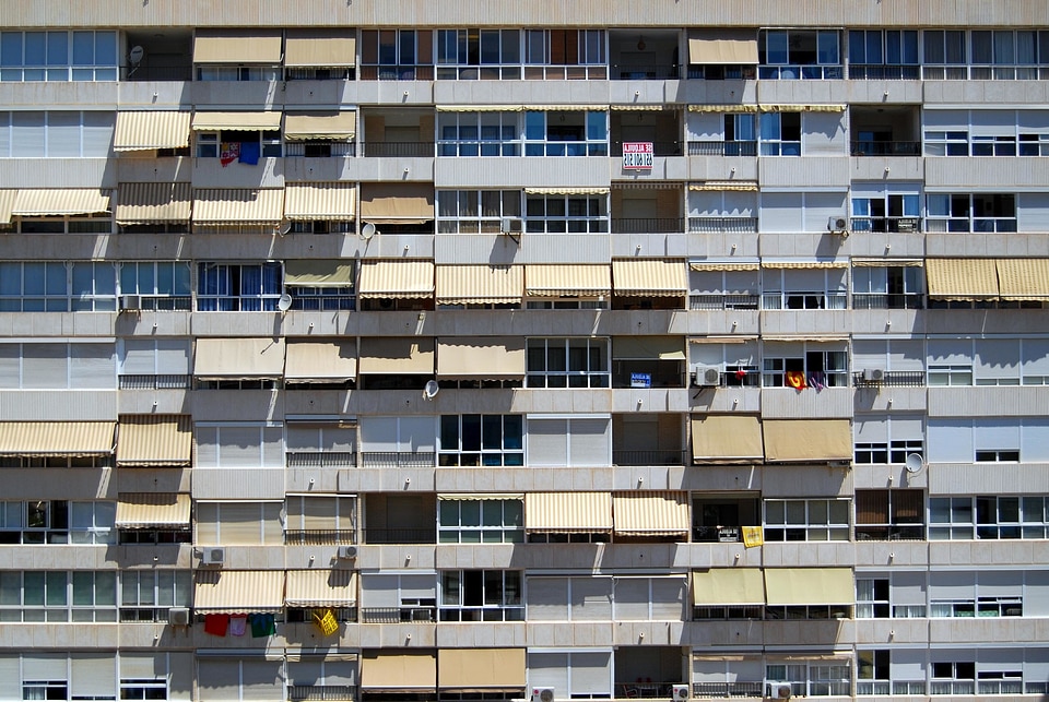 Apartment architecture city