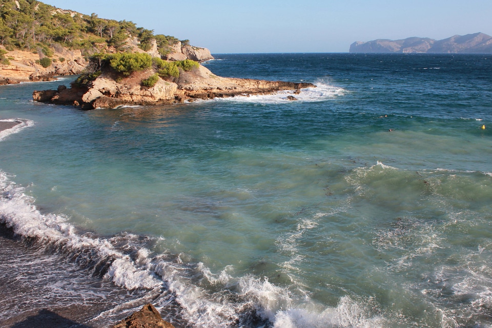Bay beach cape