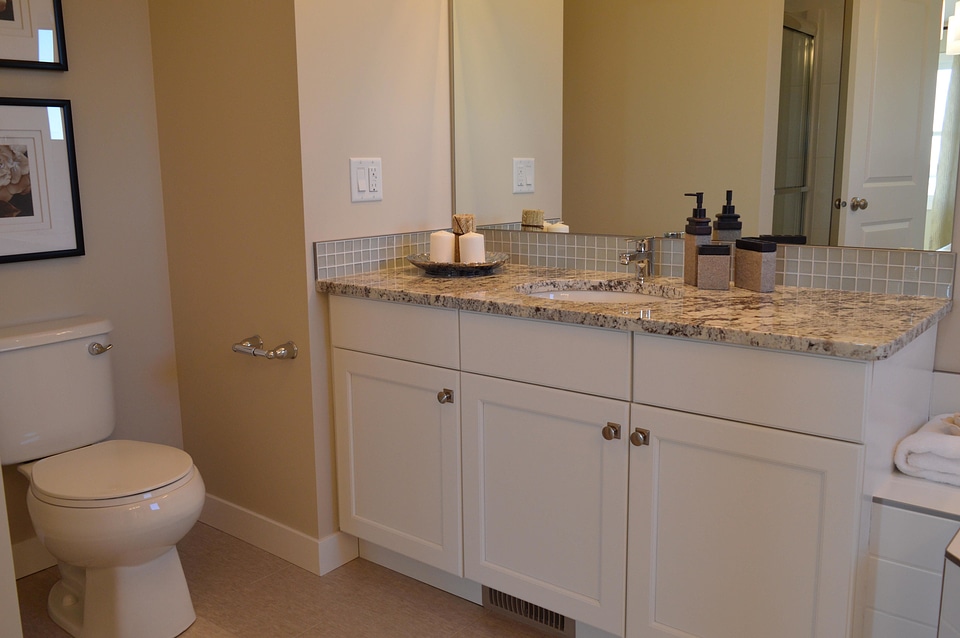 Apartment appliance bathroom