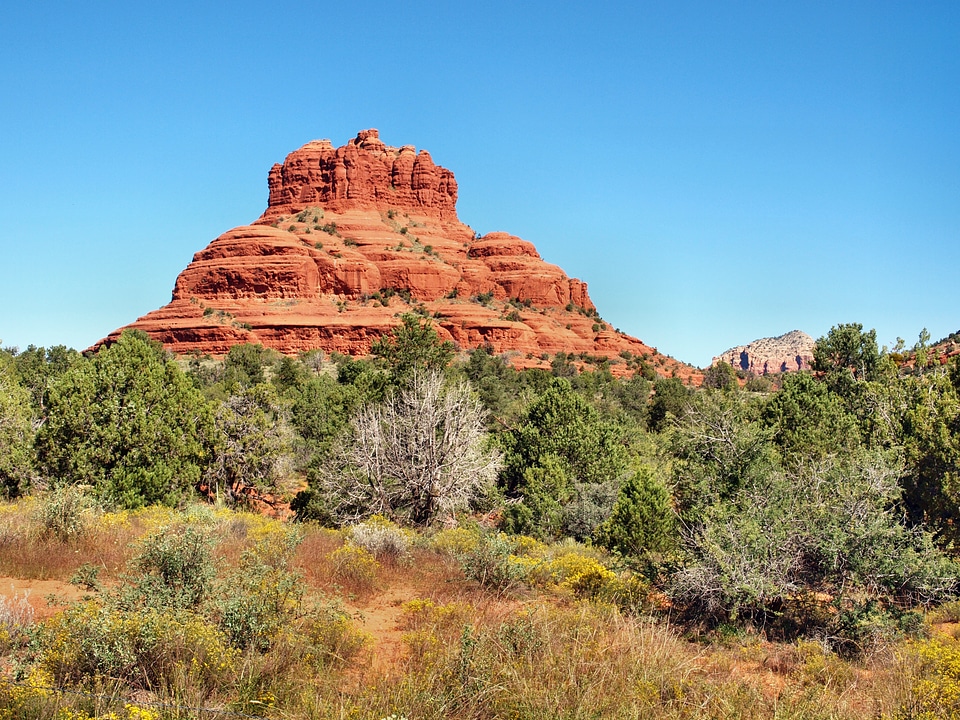 Usa red rock sand stone